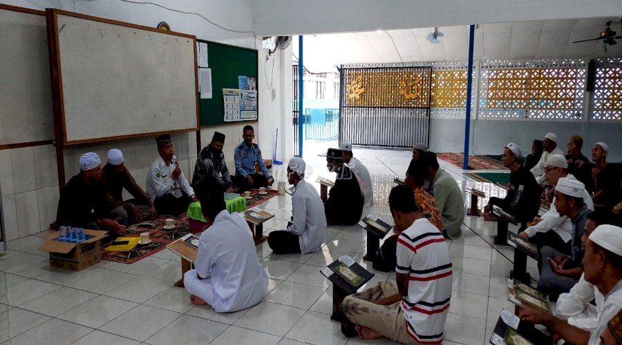 Berikan Pembinaan Keagamaan bagi WBP Muslim, Lapas Palangka Raya Gandeng Kemenag