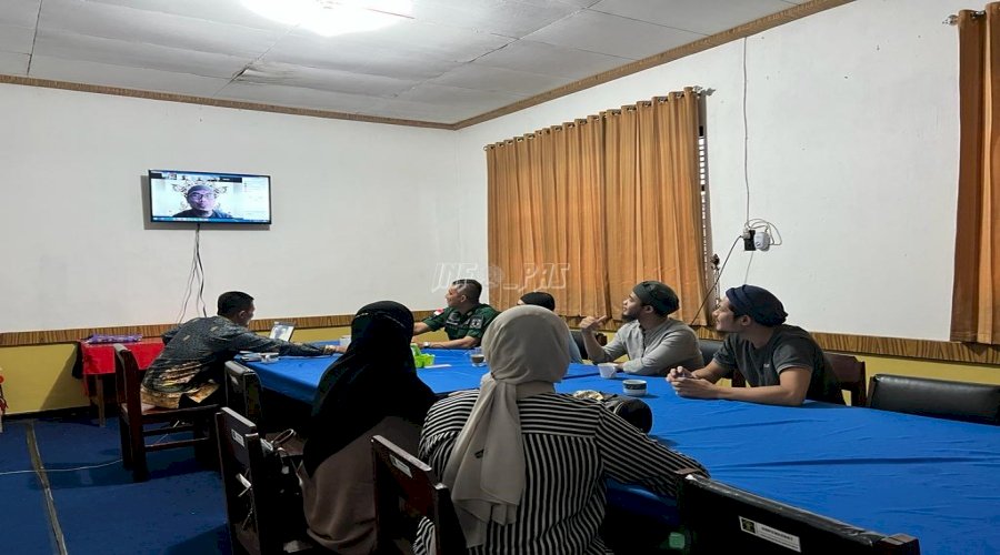 Lapas Palangka Raya-BNPT Gelar Silaturahmi Virtual Antar Napiter