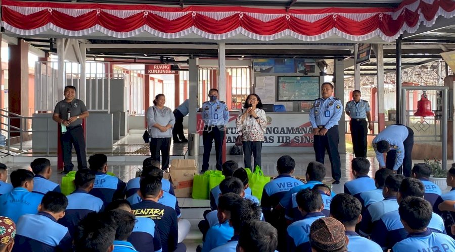 Rutan Sinjai Sambut Kunjungan Kasih dari Gereja Masehi Advent Hari Ketujuh