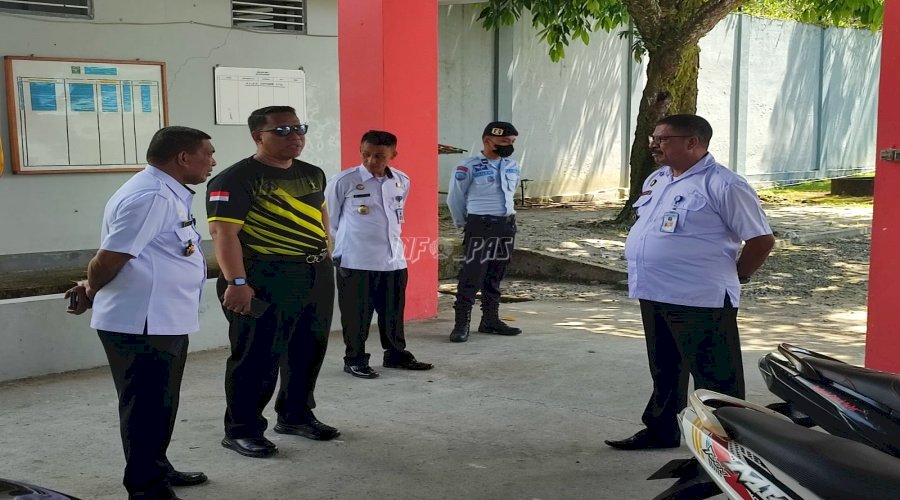 Kunjungi Rupbasan Ambon, Kadivpas Maluku Minta Tingkatkan Fungsi Pengawasan