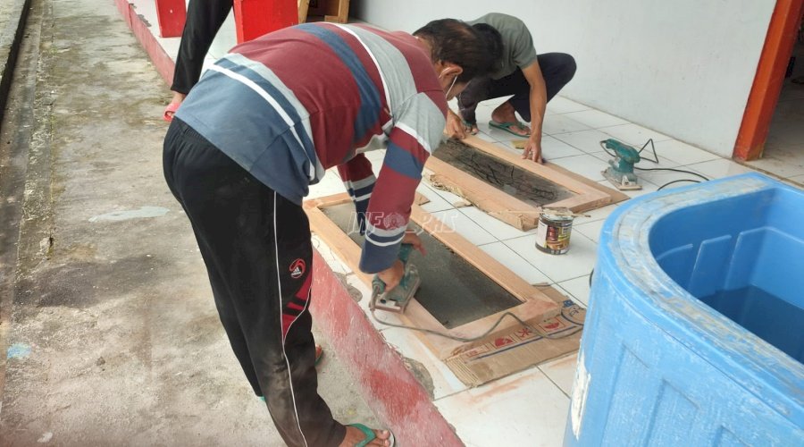 Pesanan Berdatangan, WBP Rutan Masohi Makin Giat Buat Mebel 