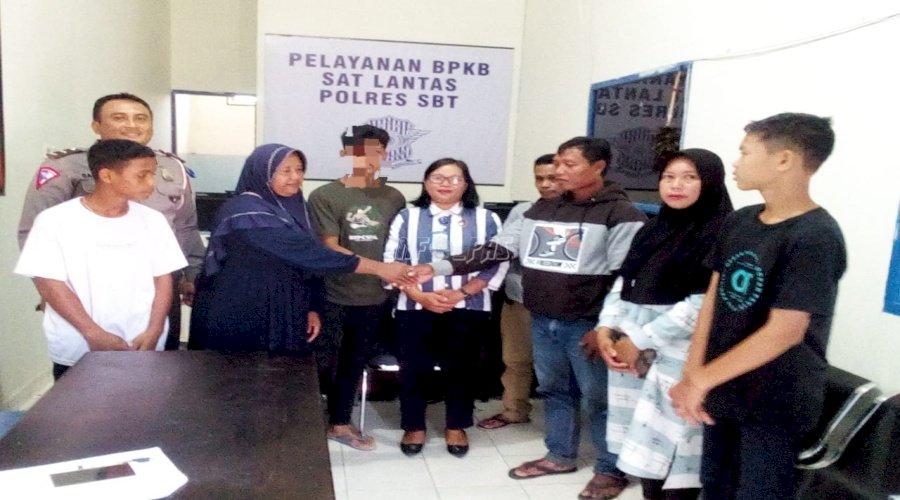 Penuhi Hak ABH, PK Bapas Ambon Dampingi Diversi Kasus Lakalantas
