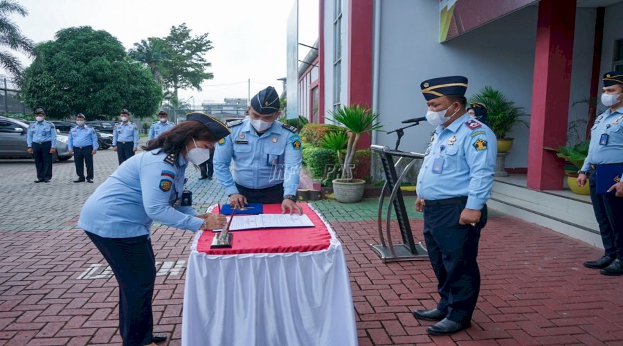 Jajaran Lapas Medan Berikrar, Wujudkan Netralitas Pemilu 