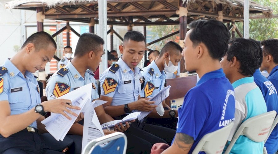 Taruna Poltekip Angkatan 55 Lakukan Asesmen kepada WBP Lapas Cilegon