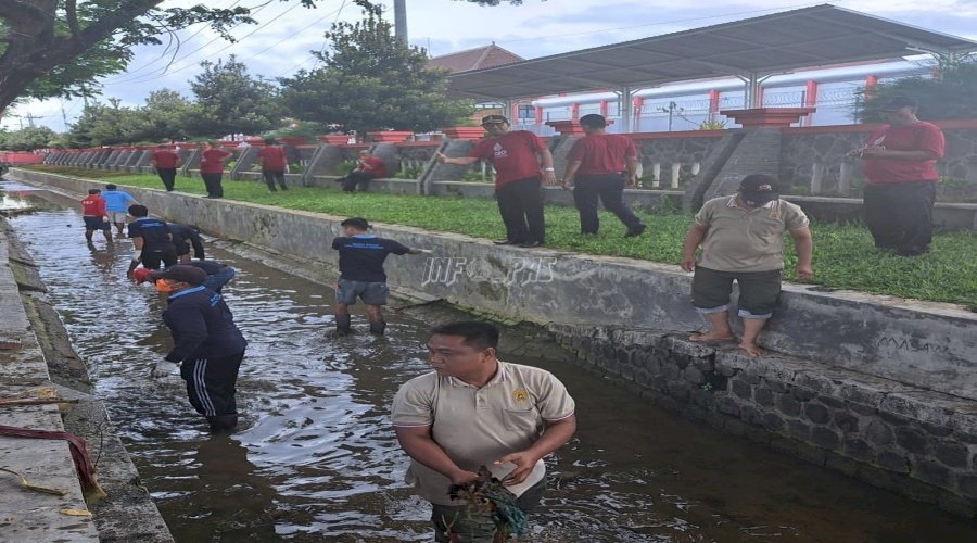 Ini Cara Lapas Narkotika Pamekasan Peringati Bulan Pengurangan Risiko Bencana