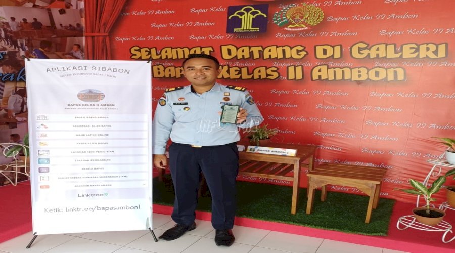 Tingkatkan Pelayanan Publik, Bapas Ambon Luncurkan Aplikasi SIBABON