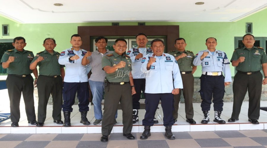 Audiensi ke Kodim 0623/Cilegon, Lapas Cilegon Pererat Sinergi dan Koordinasi 