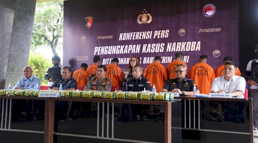 Ditjenpas-Polri Kerja Sama Ungkap Jaringan Pengedar Narkotika Malaysia-Indonesia