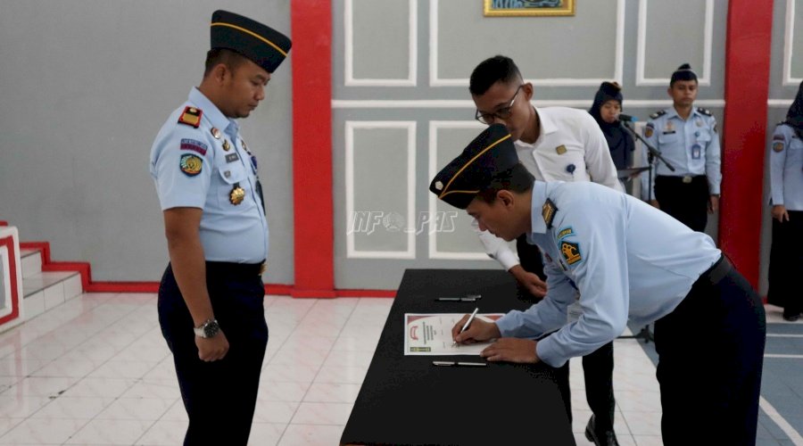 Jajaran Rutan Banjarnegara Berkomitmen Bangun ZI Menuju WBK dan WBBM