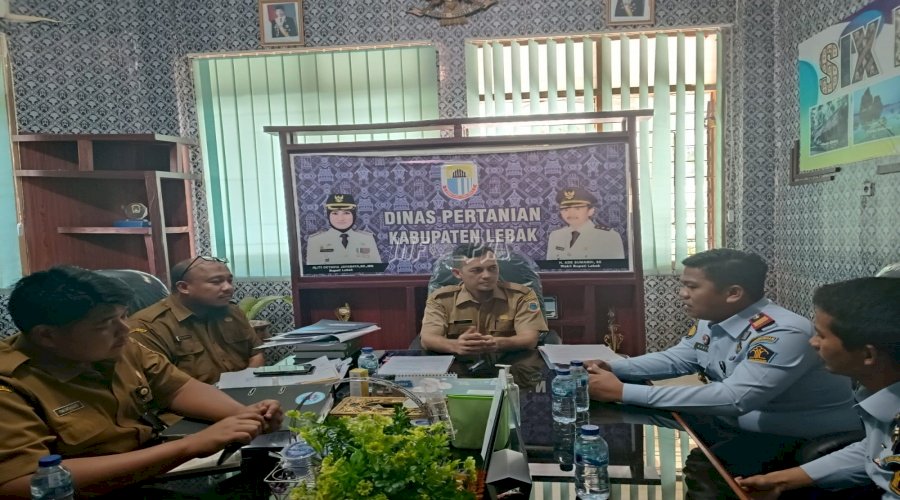 Tingkatkan Kinerja SAE, Jajaran Lapas Rangkasbitung Kunjungi Dinas Pertanian Kab. Lebak