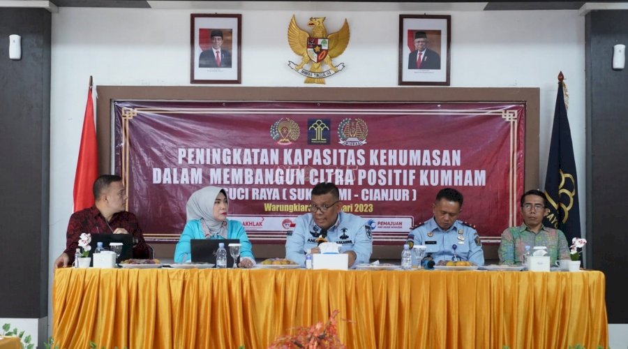 Bangun Citra Positif, UPT Kumham Suci Raya Tingkatkan Kapasitas Kehumasan