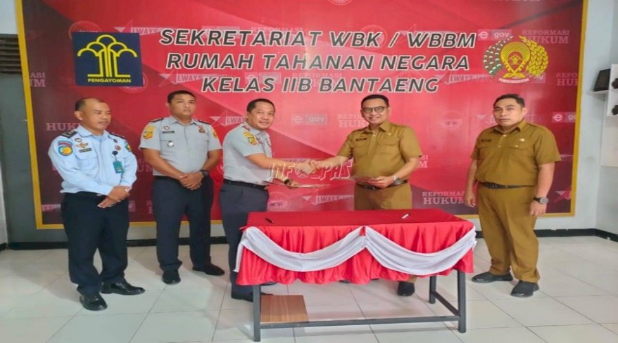 Rutan Bantaeng-RSUD Anwar Makkatutu Jalin PKS Pelayanan Kesehatan Warga Binaan