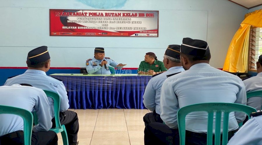 Berikan Bantuan Hukum Gratis, Rutan SoE Gandeng Posbakumadin SoE