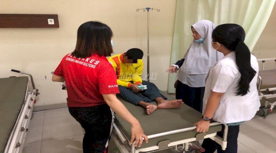 Maksimalkan Pelayanan Kesehatan, Satu Anak Binaan LPKA Palu Dirujuk ke RS Samaritan