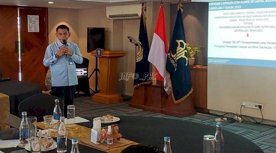  Ditjenpas-UNODC Beri Penguatan Peningkatan Layanan Kesehatan Warga Binaan 