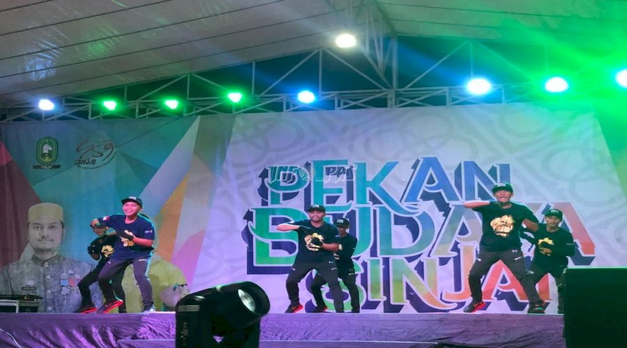 Meriahkan Pameran Hari Jadi Sinjai, Sanggar Senam Tarungku Rutan Sinjai Pertunjukkan Senam Spektakuler