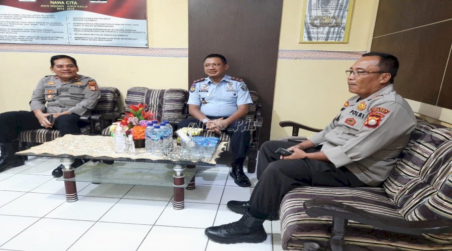 Karutan Sinjai Koordinasikan Pengamanan Rutan dengan Polres Sinjai