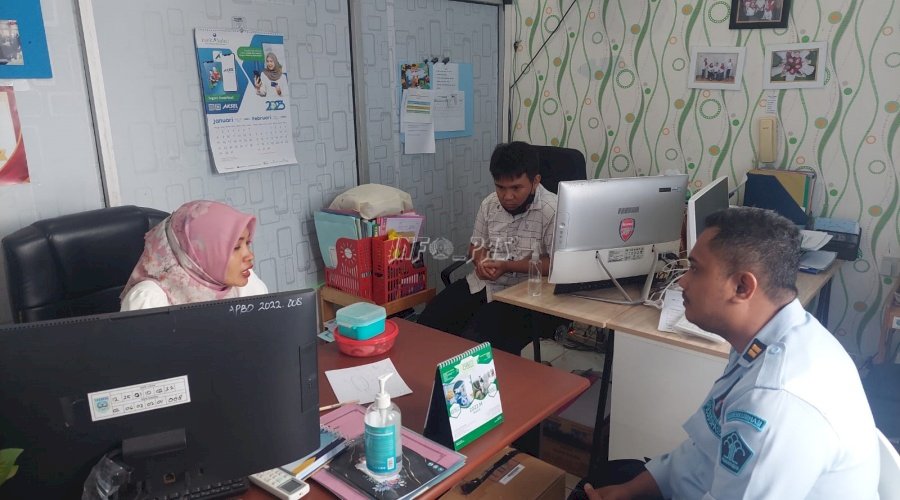 Sambangi Disdukcapil Banjar, Lapas Narkotika Karang Intan Koordinasikan Perekaman Data Warga Binaan