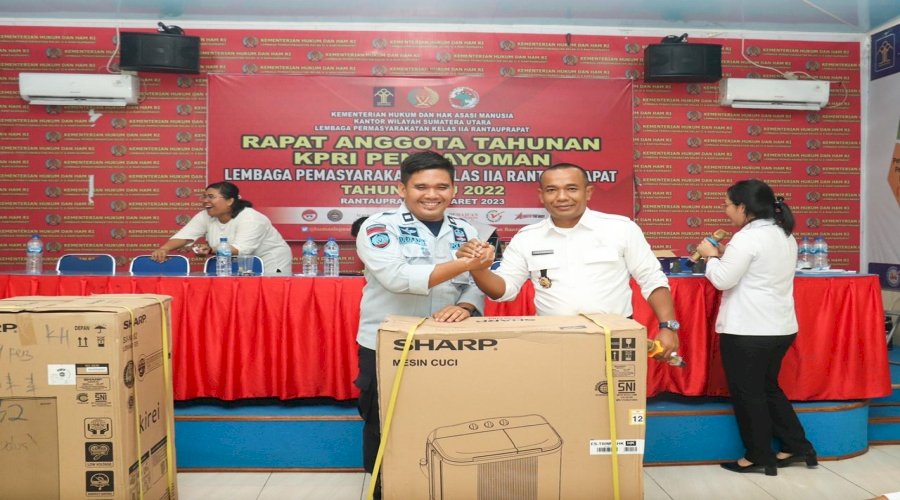 Gelar RAT Tahun 2022, Ini Harapan Kalapas Rantau Prapat