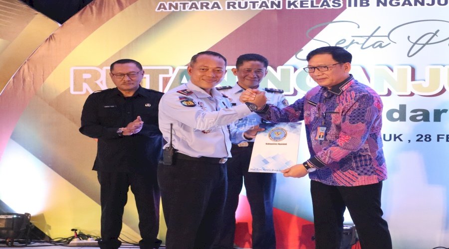 Teken MoU P4GN, Rutan Nganjuk Resmi Sandang Gelar “Rutan Bersinar”