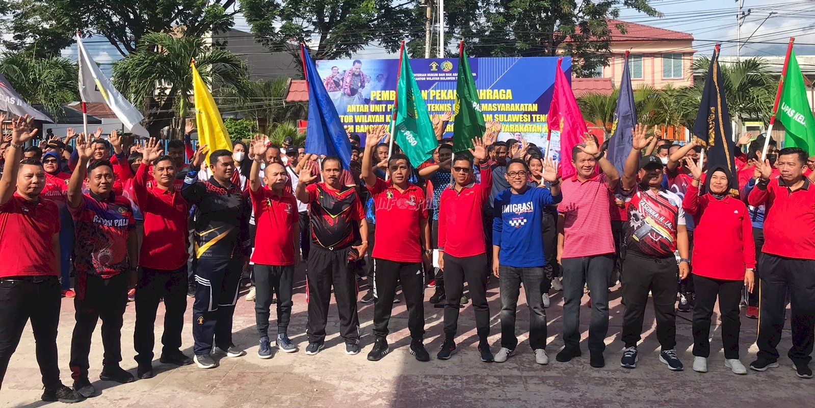 Pekan Olahraga Menuju HBP Ke-59 Resmi Dibuka, LPKA Palu Optimis Raih Hasil Terbaik