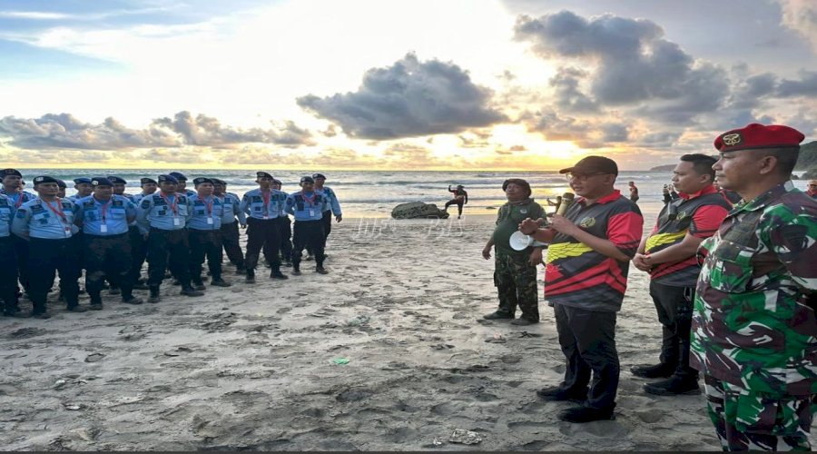 Kasubsi Pelaporan dan Tertib Lapas Narkotika Karang Intan Ikuti Konstek Kamtib di Nusakambangan