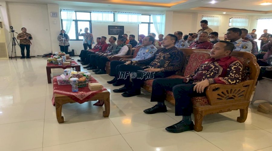 Tim WBK Lapas Narkotika Karang Intan Ikuti Pembekalan dari Staf Ahli Bidang Ekonomi
