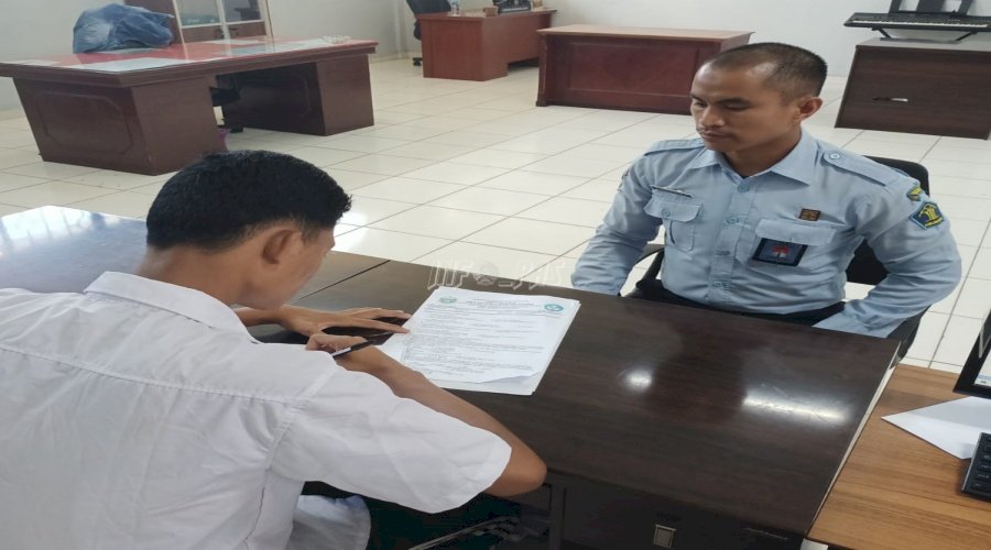 LPKA Medan Fasilitasi Anak Binaan Ikuti Ujian Penilaian Tengah Semester 