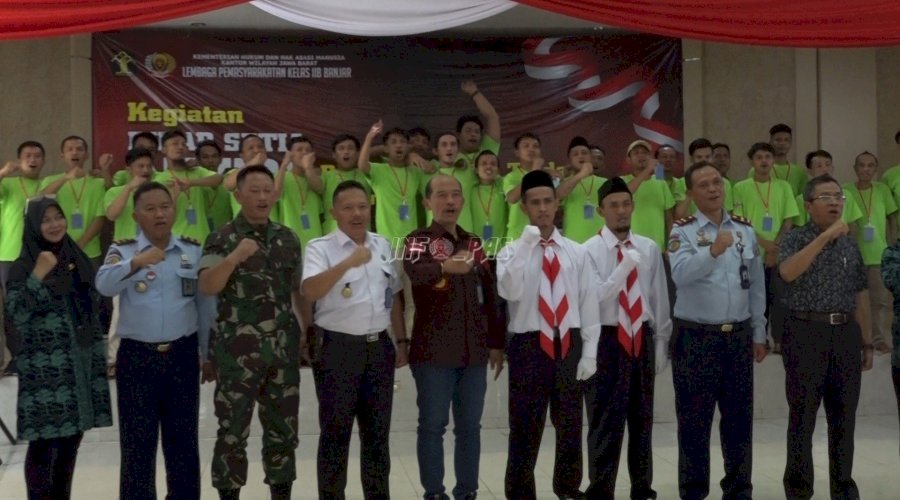 Napiter Lapas Banjar Ikrar Setia NKRI, Narapidana Kasus Narkoba Jalani Rehabilitasi