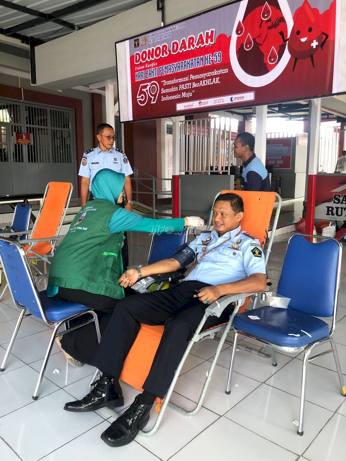 Donor Darah di Rutan Sinjai Hasilkan 54 Kantung Darah