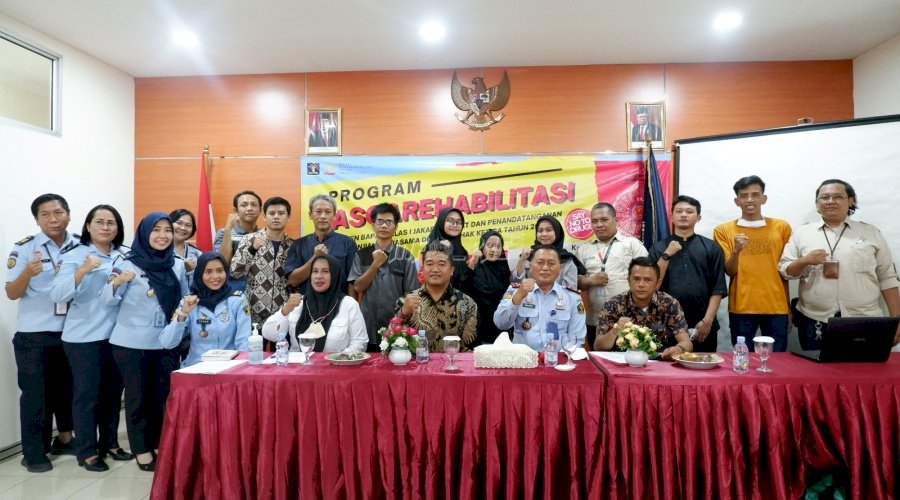 Kerja Sama dengan Pihak Ketiga, Bapas Jakarta Pusat Adakan Kegiatan Pascarehabilitasi