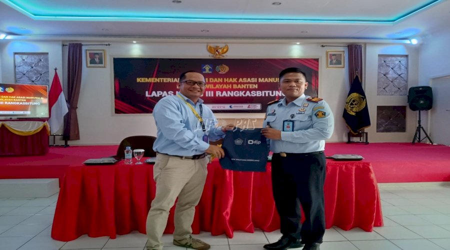 Integrasi NIK Menjadi NPWP, Lapas Rangkasbitung Gandeng KPP Pratama Pandeglang