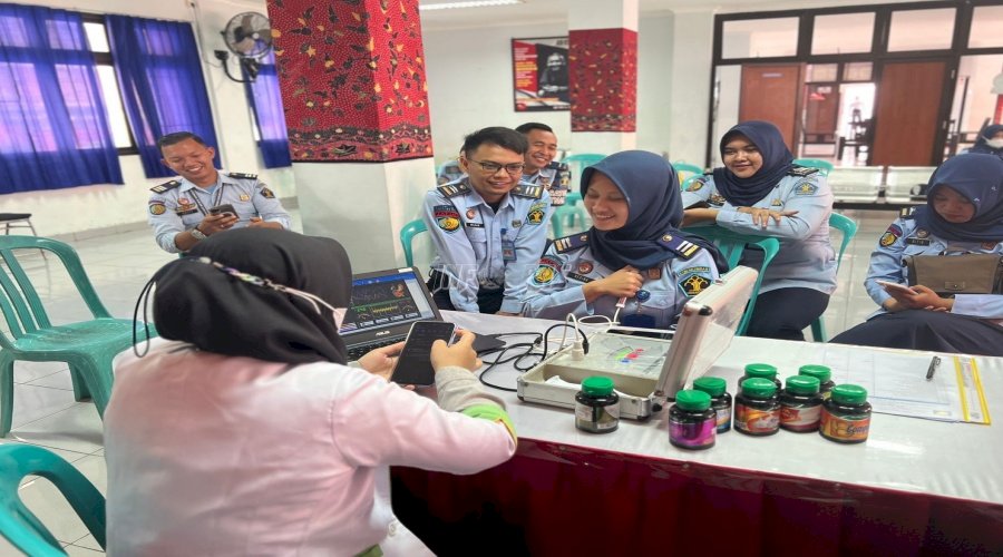 Medical Check Up Petugas Lapas Narkotika Pamekasan Gandeng Kimia Farma Pamekasan