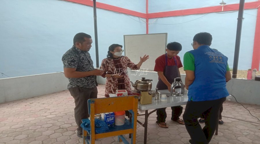 Anak Binaan LPKA Medan Belajar Jadi Barista