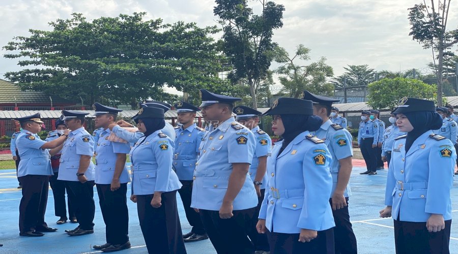 Sejumlah Petugas Pemasyarakatan Naik Pangkat, Ini Harapan bagi Mereka