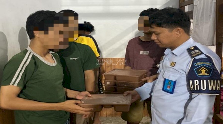 Jauh dari Keluarga, Anak Binaan LPKA Palu Tetap Semangat Berpuasa