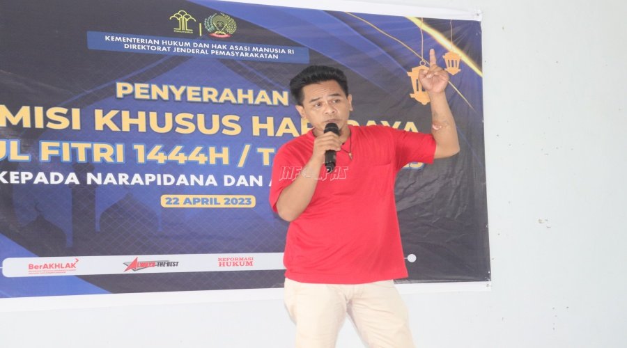 Jadi Juri Lomba Karaoke di Rutan Kuala Kapuas, Kadivpas Puji Pembinaan Warga Binaan