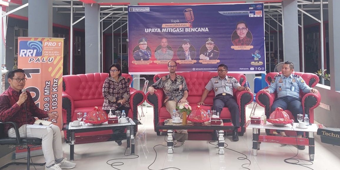 Bahas Upaya Mitigasi Bencana, LPKA Palu Gelar Dialog Interaktif Bersama UNODC dan UNIC Indonesia 