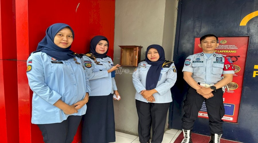 Keberadaan Kotak Pengaduan Tingkatkan Pelayanan Publik di Lapas Perempuan Palembang