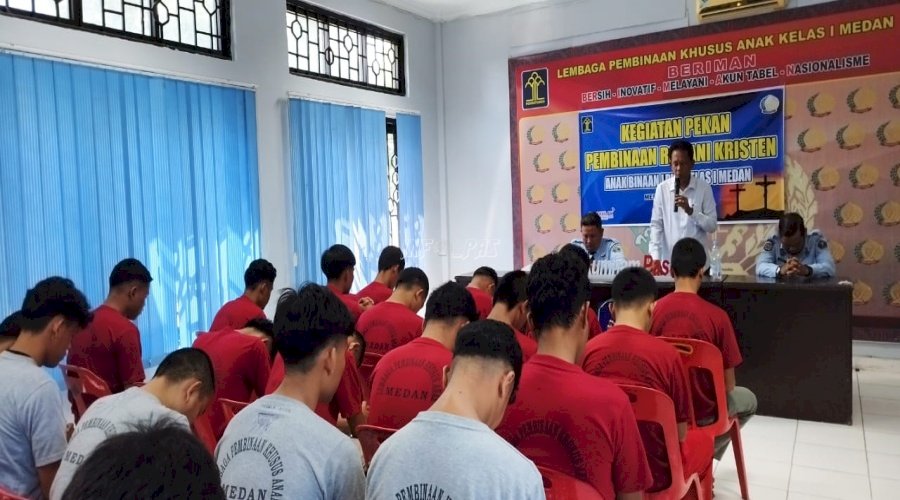 Pekan Iman Tingkatkan Pemahaman Anak LPKA Medan terhadap Alkitab