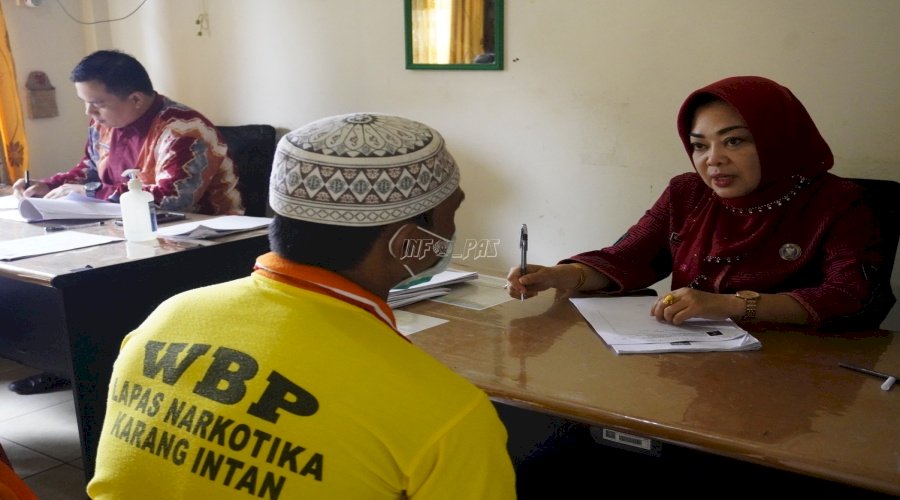 Asesmen Akhir Residen Rehabilitasi, Lapas Narkotika Karang Intan Gandeng BNNP Kalsel