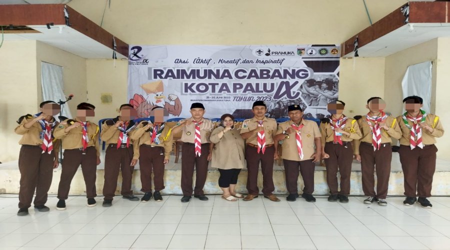 Anak LPKA Palu Bangga dan Bahagia Berpartisipasi dalam Raimuna Cabang ke-IX Kota Palu