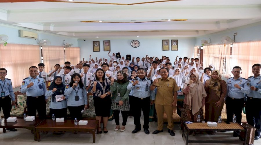 Kembali Gelar Bapas Goes to School, Bapas Sampit Gandeng APH