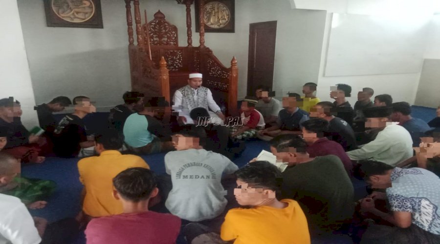 Pembinaan Kerohanian Hapus Stigma Negatif Anak Binaan LPKA Medan