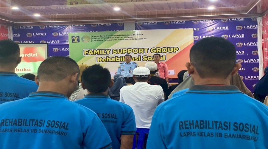 Family Support Group Lapas Banjarbaru Hadirkan Keluarga Warga Binaan 