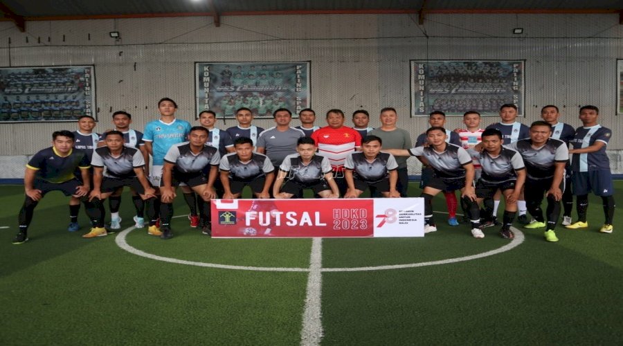 Lapas Tahuna Semarakkan Turnamen Futsal Pekan Olahraga Pengayoman