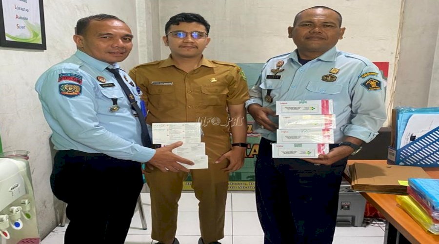 Sinergi LPKA Medan & Dinkes Kota Medan Berbuah 200 Alat Rapid Test HIV