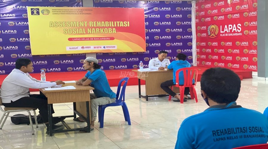 Lapas Banjarbaru Gelar Asesmen Akhir bagi Warga Binaan Peserta Rehabilitasi Sosial