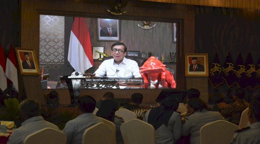 Kemenkumham Songsong Berlakunya Hukum yang Hidup dalam Masyarakat Berdasarkan UU KUHP 