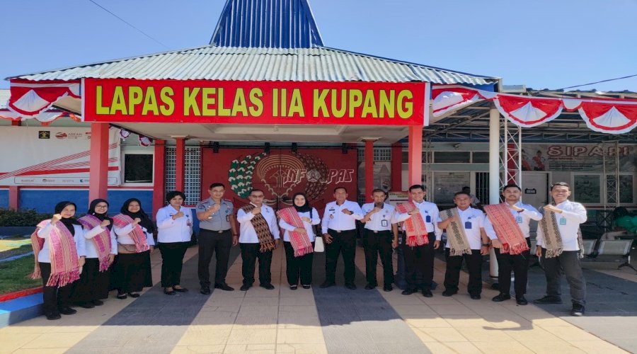 Ditjenpas Apresiasi Dapur dan Klinik Pratama Lapas Kupang